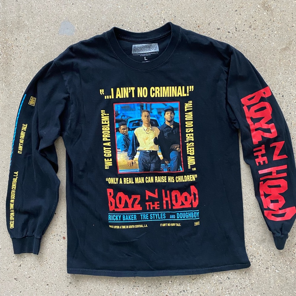 Urban Outfitters Boyz N the Hood Long Sleeve T Shirt